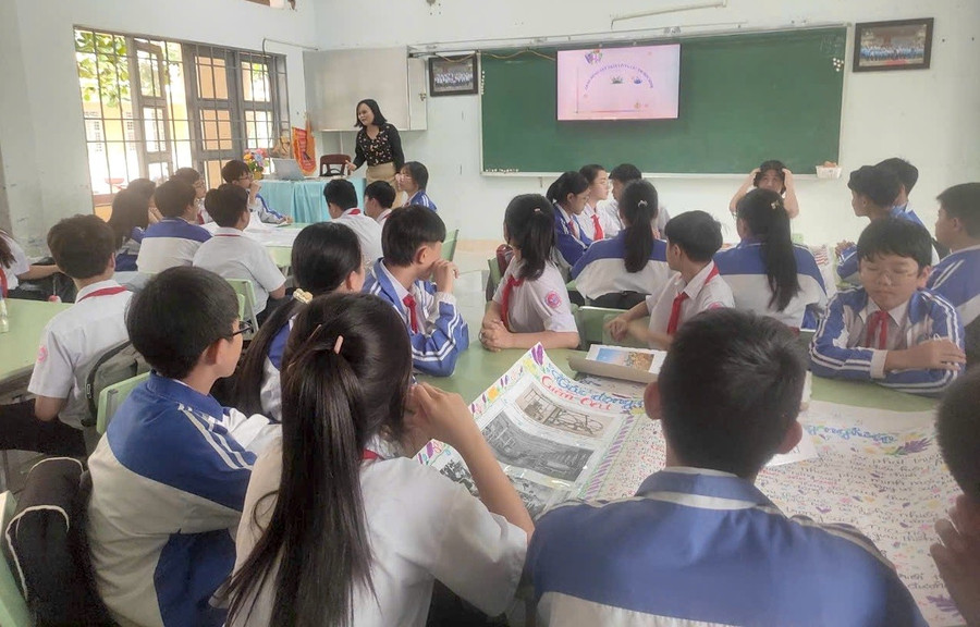 Image Dạy - học Giáo dục địa phương sau sáp nhập: Kiến tạo bản sắc mới cho thế hệ trẻ